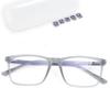Nearsighted Glasses for Distance Vision, Men Near Sighted Driving Eyeglasses,Women Clear Computer Myopia Farsighted See Far Sight Frame,Cheater Anti Blue Light Blocking TR90 Eye Glass Muners -1.5 view 1