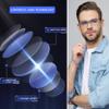 Nearsighted Glasses for Distance Vision, Men Near Sighted Driving Eyeglasses,Women Clear Computer Myopia Farsighted See Far Sight Frame,Cheater Anti Blue Light Blocking TR90 Eye Glass Muners -1.5 view 4