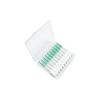 KHOGSBPSW Manual Toothbrush 40pcs Interdental Silicone Brushes Toothpicks Brush Between Teeth Silicone Toothpicks with Thread Cleaning Tools Toothbrush(Green) view 1
