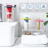 10er Pack Toothpaste Squeezer Dispensers, Multicolor Plastic Toothpaste Tube Squeezer Hanging Toothpaste Clips for Saving Toothpaste Facial Cleanser Creams Paint (Navy Blue) view 4