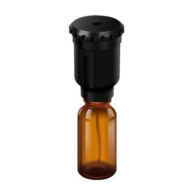 Waterless Diffuser Replacement Nozzle for Essential Oil Nebulizer, Black (1 PC / 20 ml),High-Head Thread Design