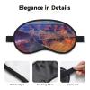 Soft Sleep Mask Comfortable Blackout Eye Mask with Adjustable Strap Beauty Grand Canyon Eye Shade Cover for Women Men Deep Rest Travel Work Home view 4