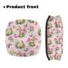 Uorisanigo Rollator Walker Accessories Seat Cover Rabbit Butterfly Easter Cover Rollator Walker with Seat Protection Cover Washable Rollator Walker Seat and Backrest Covers for Ladies view 2