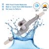 154568002 Dishwasher Lower Wash Arm and 5304518968 Dishwasher Lower Spray Arm Support for Frigidaire Electrolux Dishwasher 1545680 5304517203 154568001 154414101 1545680 154250901 PS12585623 (Grey) view 4