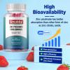 Zinc Picolinate 50 mg, Zinc Gummies Sugar Free, Highly Absorbable Zinc Supplements for Women Kids Adults, Support Kids Teens Growth, Immune Function, Skin Health, Vegan & Organic, 60 Gummies view 2
