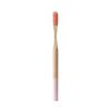 KHOGSBPSW Manual Toothbrush 4 Pcs Material Toothbrush Travel White Adults Toothbrushes Kraft Paper Packaging Toothbrush(Rosy) view 2