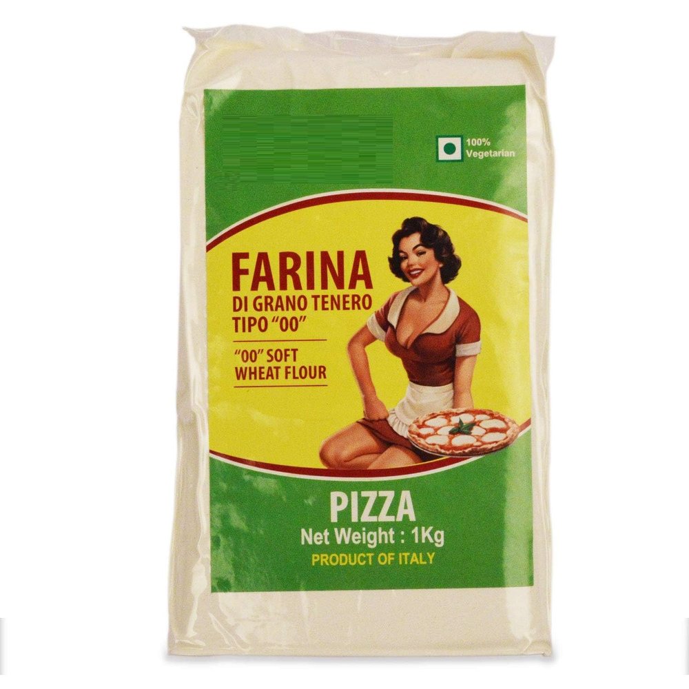 00 Soft Wheat Pizza Flour, 1kg 35.27oz