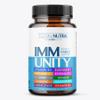 10-In-1 Immune Support Supplement: Immune Boosters for Adults & Kids Daily Immunity Defense with Key Immune System Vitamins Zinc, Vitamin C and D, Plus Elderberry, Quercetin, Echinacea & More, 60 Caps view 1
