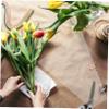 ARTSEWPLY 20pcs Flower Wrapping Paper Cellophane Bags for Chic Bouquet Presentation for Various Festivals Events Lightweight Tear-resistant Florist Supplies view 3
