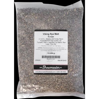 Viking RYE MALT 1 LB Uncrushed Roggenmalz from Finland