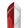 Resealable Zipper Seal Clear Window & Color Metallic Mylar Food, Beauty Packaging Stand Up Heat Sealable Pouch with Tear Notch for Small Business, Home Use (Red, 5.91 inch x 8.66 inch) view 2