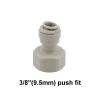 HKNNSDEED Home Brewing Push Regulator Wine Accessories 8MM(5/16) X FFL (to FIT MFL Ball Lock DISCONNECTS 7/16" - 20UNF)(9.5mm Hose Push Fit) view 2