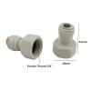 HKNNSDEED Home Brewing Push Regulator Wine Accessories 8MM(5/16) X FFL (to FIT MFL Ball Lock DISCONNECTS 7/16" - 20UNF)(9.5mm Hose Push Fit) view 3