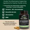 Advanced Joint Support Supplement Glucosamine, MSM, Turmeric (95% Curcuminoids) & Boswellia Serrata Double the Inflammation-Supporting Ingredients for Healthy, Flexible Joints. 30-Day Supply view 3
