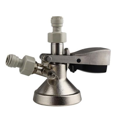 HKNNSDEED Home Brewing Push Regulator Wine Accessories Quick Disconnects 3/8" X 5/8 Thread Push in