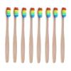 KHOGSBPSW Manual Toothbrush 12 Pcs Toothbrush for Oral Health Low Medium Soft Bristle Handle Toothbrush Bag Pack Toothbrush view 3