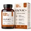 Utzy Naturals High Dose GlyNAC+ Supplement | 90 Capsules view 1