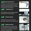 HKNNSDEED Home Brewing Push Regulator Wine Accessories and Homebrew Easy Push Type Button Adjustment view 4