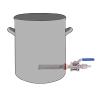 HKNNSDEED Home Brewing Push Regulator Wine Accessories 3-Piece Ball Valve Kit 304 SSS Wine Accessories view 3