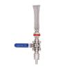 HKNNSDEED Home Brewing Push Regulator Wine Accessories 3-Piece Ball Valve Kit 304 SSS Wine Accessories view 4