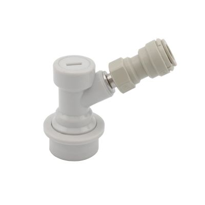 HKNNSDEED Home Brewing Push Regulator Wine Accessories 3/8" 5/16" Push-fit and Swivel Nuts Wine Accessories(Gas Type 2)(Gas 9.5mm Push Fit)