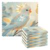 MNSRUU Microfiber Reusable Cleaning Cloths Cockatiel Small Kitchen Towels Drying Dishes Towels Cleaning Rags Glass Car Windows Bar Cleaning Cloth view 1