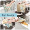 MNSRUU Microfiber Reusable Cleaning Cloths Cockatiel Small Kitchen Towels Drying Dishes Towels Cleaning Rags Glass Car Windows Bar Cleaning Cloth view 2