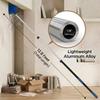 20ft High Ceiling Duster Kits with 5-12ft Heavy Duty Extension Pole - Fan Blade Cleaner, Cobweb Remover & Blue Window Squeegee Kit, Washable Dust Brush for High Roof and Glass Surfaces view 3