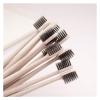 Manual Toothbrush Toothbrush 100 Pack Straw Individually Wrapped Manual Travel Toothbrush Kit in Bulk Toiletries for Adults Kids Hotel Toothbrush view 3