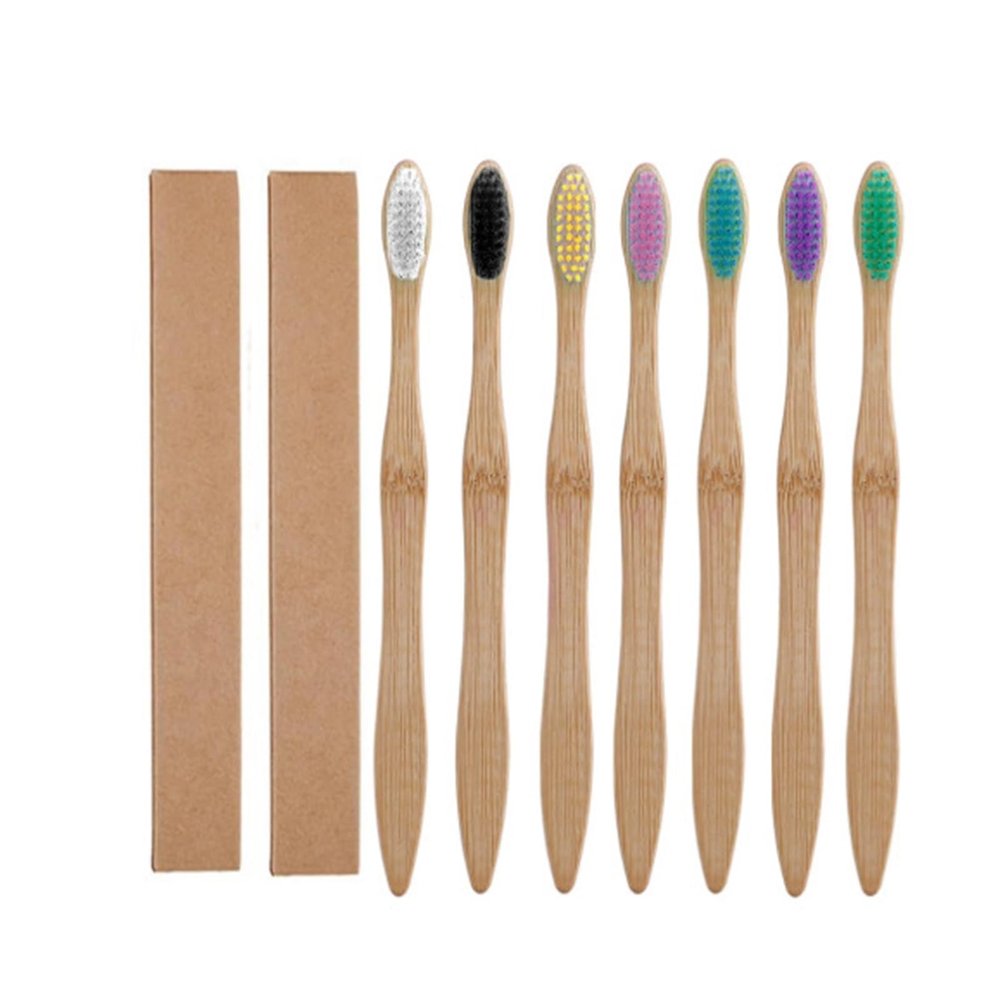 KHOGSBPSW Manual Toothbrush 50/100PCS Colorful Toothbrush Set Teeth Whitening Care Toothbrush(100Pcs Mixed)