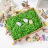 CIPOWM 12oz Easter Grass Shredded Paper Filler Basket Filler Green Crinkle Raffia Paper Filler for Easter Gift Wrapping Boxes Bags Basket Filling Party Supply(Green) view 4