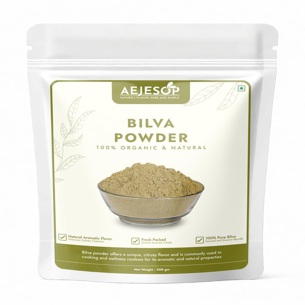 AEJESOP Bilva Leaf Powder (Aegle Marmelos/Bael/Vilvam),7oz(200g)