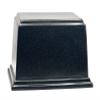 At Peace Memorials Ark Cultured Marble Cremation Oversized, (Charcoal) 300 CI TSA Approved Made in The USA view 1