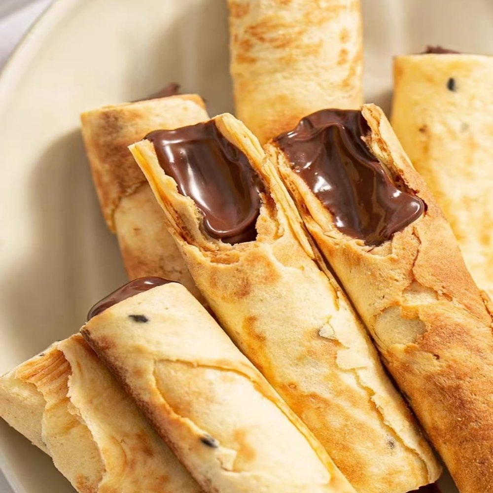 Hazelnut Chocolate Egg Rolls, Sea Salt Peanut Egg Rolls, Filling Biscuits Snacks, Chocolate Sandwich Biscuit Bars, Peanut Sandwich Biscuit Bars 4.23oz/120g