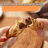 Hazelnut Chocolate Egg Rolls, Sea Salt Peanut Egg Rolls, Filling Biscuits Snacks, Chocolate Sandwich Biscuit Bars, Peanut Sandwich Biscuit Bars 4.23oz/120g view 3