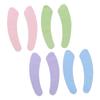 Gadpiparty 16pairs Adhesive Toilet Seat Mat Velour Padding for Restroom Accessories Stylish Comfortable view 2