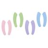 Gadpiparty 16pairs Adhesive Toilet Seat Mat Velour Padding for Restroom Accessories Stylish Comfortable view 3