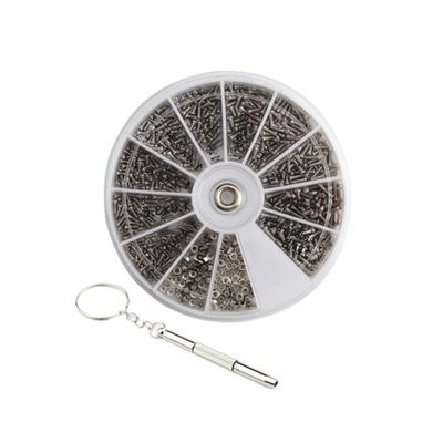 FOMIYES 100% New Replacement Frameless Sunglasses Screws Eyeglasses Repair Tool Watch Screwdriver