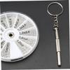 FOMIYES 100% New Replacement Frameless Sunglasses Screws Eyeglasses Repair Tool Watch Screwdriver view 3