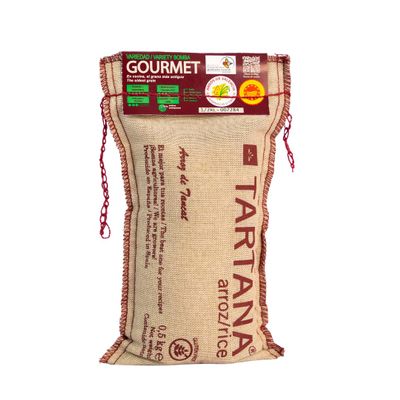 Arroz Tartana Bomba Rice D.O.P., Perfect for Paella, Imported from Valencia, Spain (1.1 Pound Bag)