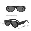helena 2025 Oversized pilot bifocal Reading Glasses for Women men Fashion Blue Light Computer Glasses Stylish Reade (C2, 1.75, x) view 3