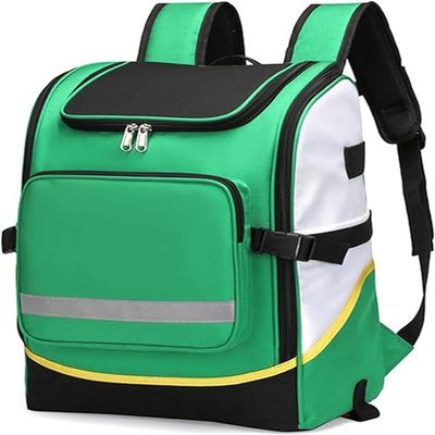 YUSIWOAL First Responder Bag Trauma Backpack Empty, Emergency Bag Nurse Supply Bag with Shoulder Strap for EMT, EMS(A03)