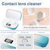 Electronic Contact Cleaner, 360 High-Frequency Vibration Contact Lens Cleaner Machine, Portable Contact Cleaner Electronics with 4 Timing Modes for Cleaning Soft Lenses view 2