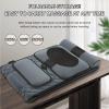 Full Body Electric Massage Mat with 20 Neck Shiatsu Kneading Massage Heads,9 Massage Modes Foldable Heating Cushion With10 Vibrating Motors,for Back Neck Heating Pad view 3