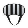 Soft Sleep Mask Comfortable Blackout Eye Mask with Adjustable Strap Black and-White Stripes Eye Shade Cover for Women Men Deep Rest Travel Work Home view 2