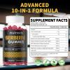 Nutravita Berberine Gummies with Ceylon Cinnamon 1500mg High Potency Berberine HCL Supplement for Immune and Metabolism Support, Sugar Free Organic Berberine Gummies Raspberry Flavor-2PACK view 2