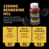 Nutravita Berberine Gummies with Ceylon Cinnamon 1500mg High Potency Berberine HCL Supplement for Immune and Metabolism Support, Sugar Free Organic Berberine Gummies Raspberry Flavor-2PACK view 4