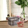 Denture Case - Denture Cleaning Case, Portable Denture Case | Denture Bath with Drain Tray, Travel Denture Case, Compact Denture Case, Denture Case for Dentures Denture Bridges Partial Dentures view 3