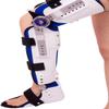 Psmpeng Knee Brace Hip Knee Ankle Foot Orthosis Adjustable Knee Ankle Foot Orthosis Brace Knee Ankle Foot Orthosis Brace Fixed Stiff Thigh Knee Joint Ankle Foot(Left,Large) view 1