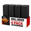 Commercial Grade, Heavy Duty Grill Cleaning Brick Bulk 4 Pack. Pumice Stone Cleaner Tool Cleans and Sanitizes Restaurant Flat Top Grills or Griddles Effectively Without Harsh Chemicals or Abrasives view 1